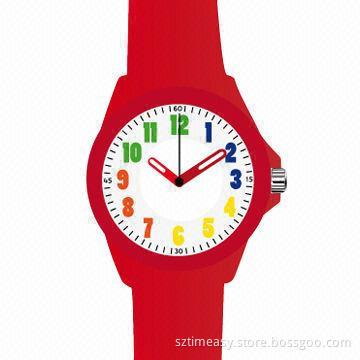 Fashion silicone watch, hot sale at cheap price